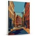 thumbnail image 1 of Madison Travel Canvass, Indiana Canvass Wall Art, Madison Canvas Decor Paintings, Indiana Pictures Canvas - 101AZ817, 1 of 2
