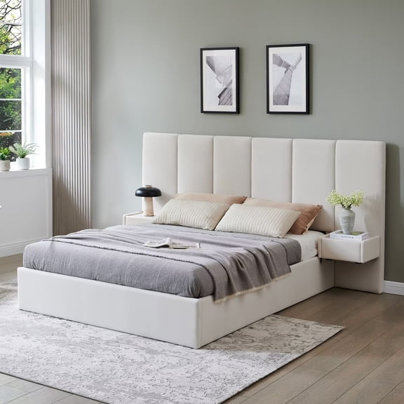 Madison Upholstered Ottoman Bed Frame - Luxury Hotel-Style with Spacious Storage and Enhanced Mattress Support