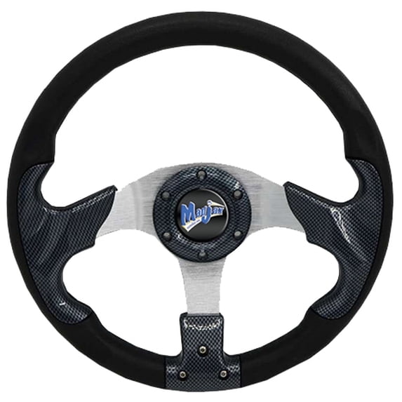 Madjax Razor Golf Cart Steering Wheel and Adapter - Choose from 7 Colors