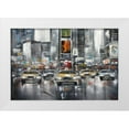 thumbnail image 1 of Madjid 14x11 White Modern Wood Framed Museum Art Print Titled - Taxi I, 1 of 4