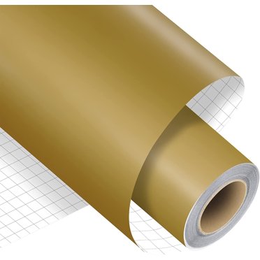PSV Permanent Adhesive Vinyl Roll - 12x15 Feet - For Craft Cutters - Oracal 651 Style