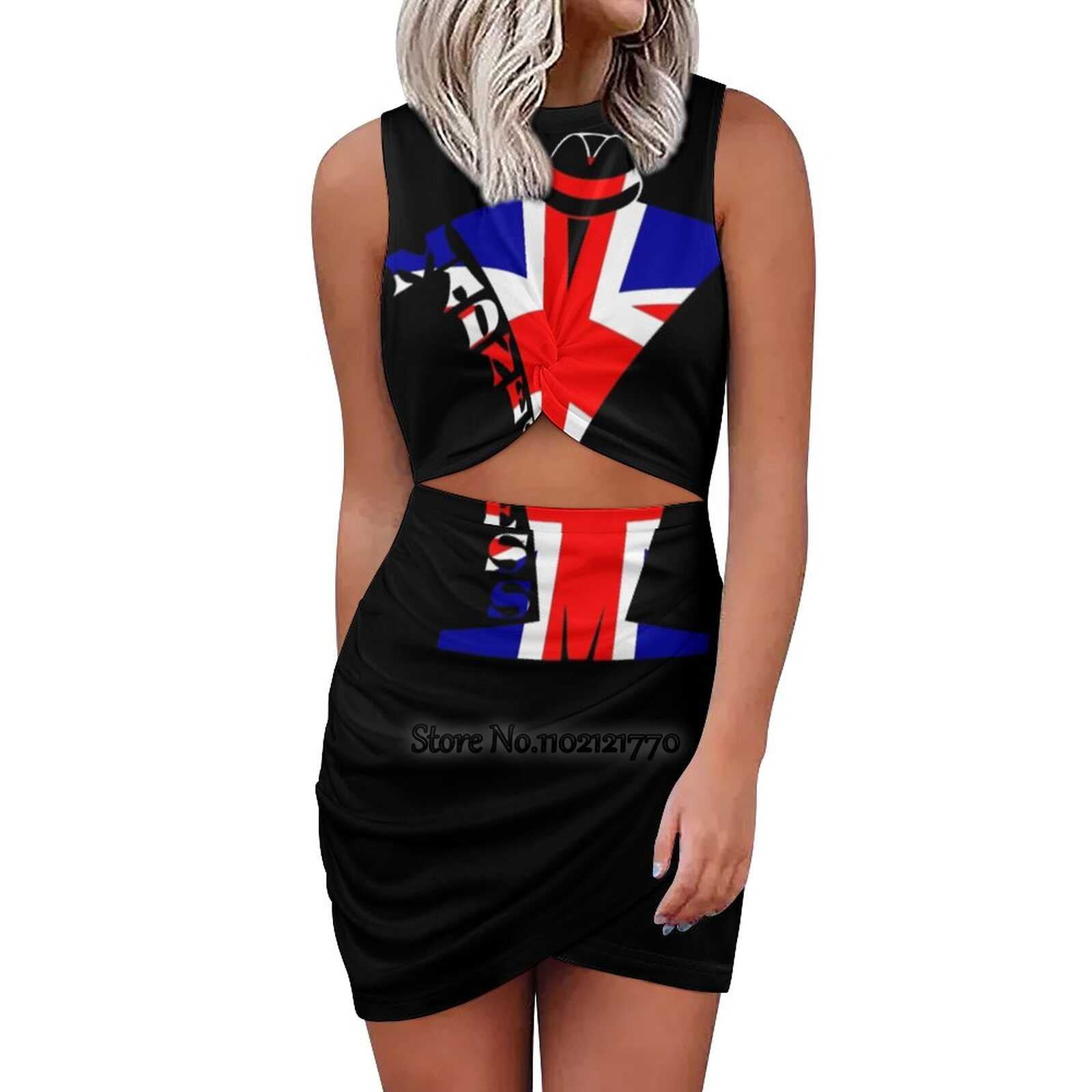 FRILL DRESS WITH LONG BACK MASKING MADNESS