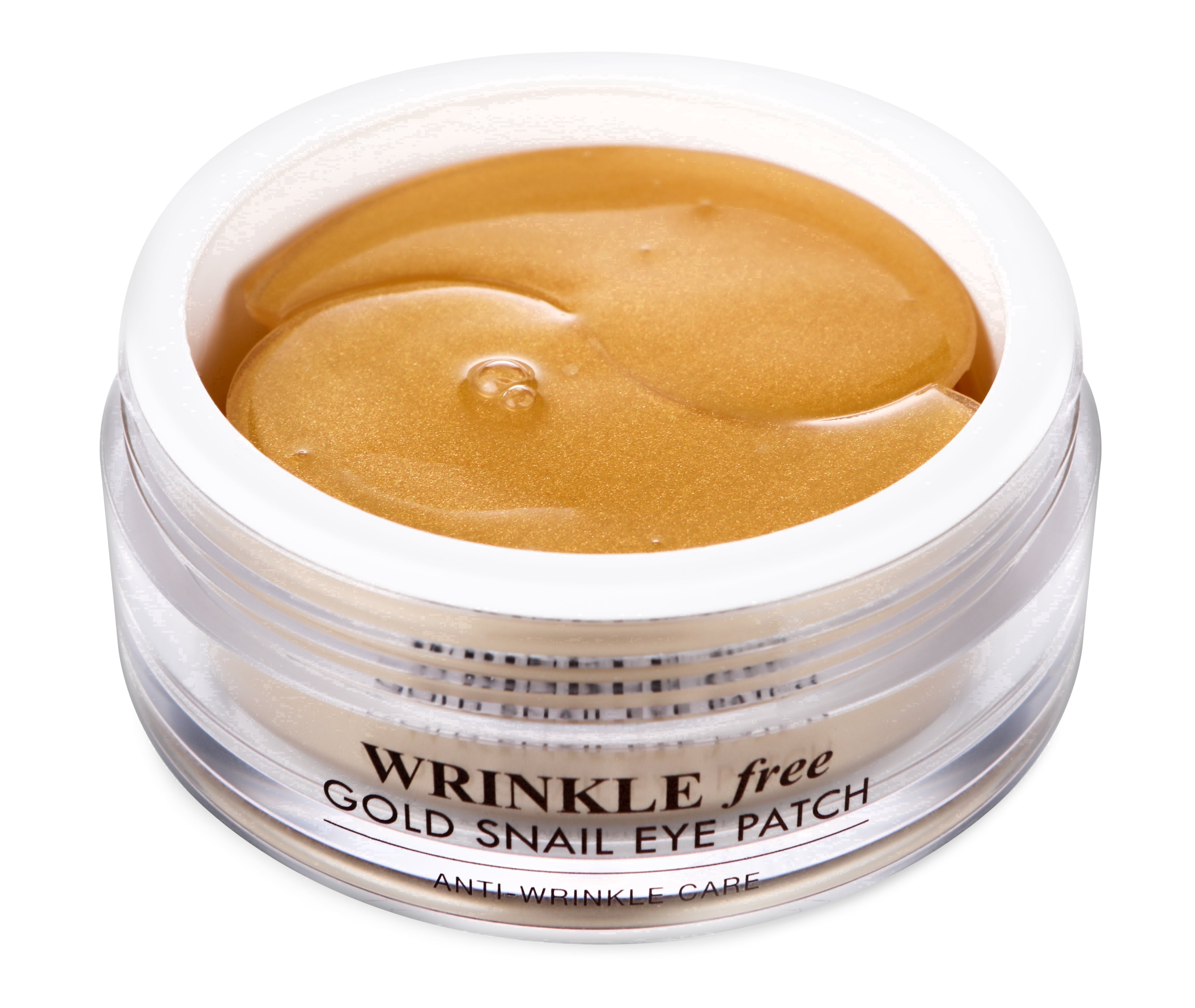 Madnice 24K Gold and Snail Mucin Eye Patches, 60 Count, Brightening K-Beauty Treatment