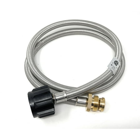 Madol Hose Adapter Assembly 8’ (96”) 1lb to 20lb Propane Tank Converter for QCC1/ Type1