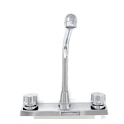 Madol Two-Handle Kitchen Faucet with Chromed Finish Plastic Body [1022 P] - Grifo De Plastico De Calidad Para Ba o O Cocina