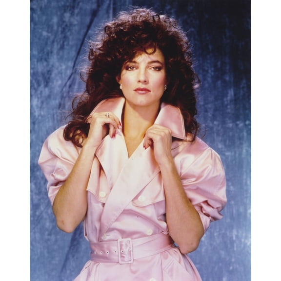 Madolyn Smith Posed in Glossy White Top Portrait Photo Print (24 x 30)