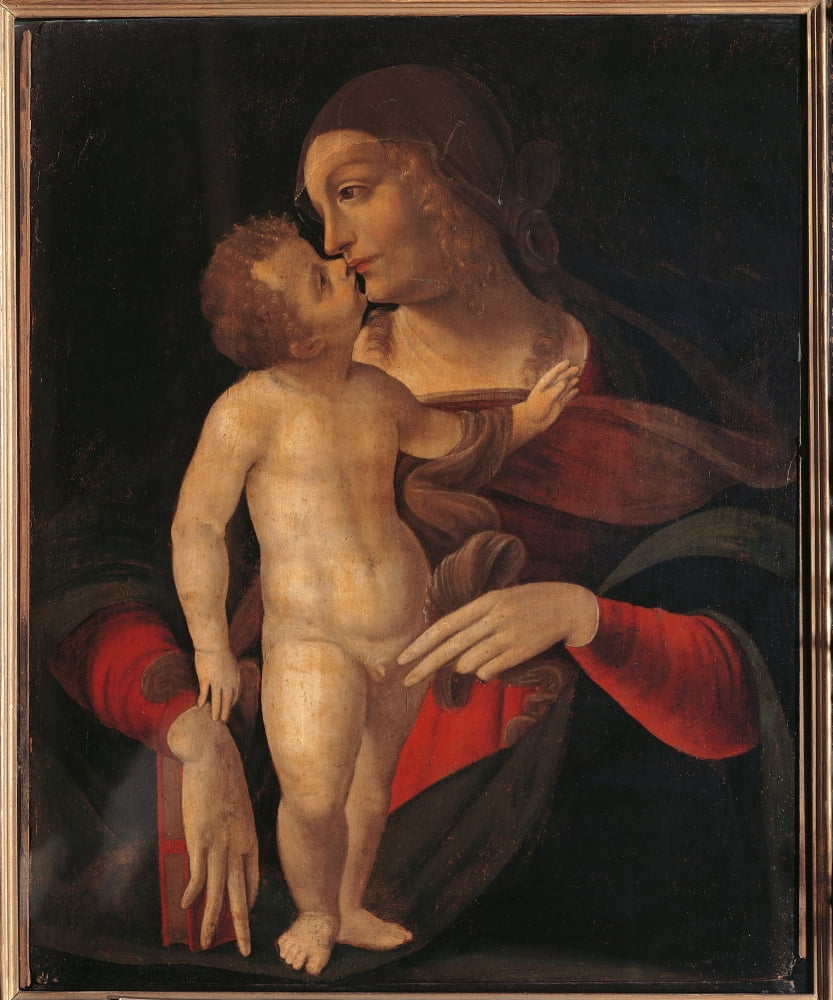 Madonna And Child Canvas Art - (18 x 24)