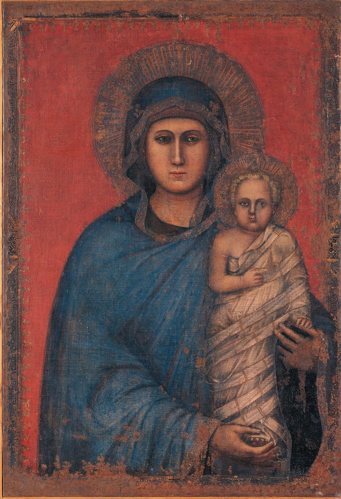 Madonna And Child Canvas Art - (24 x 36)