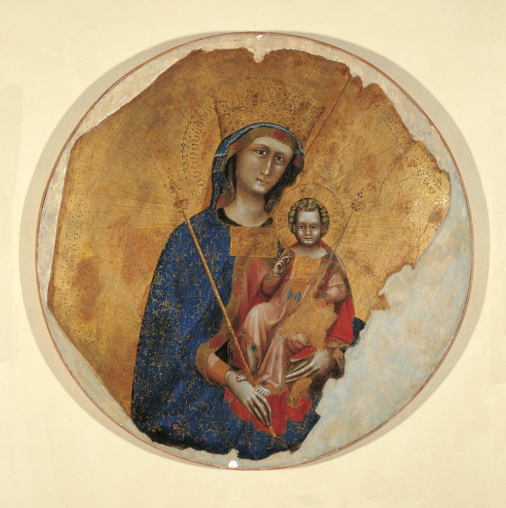 Madonna And The Child Canvas Art - (24 x 36)