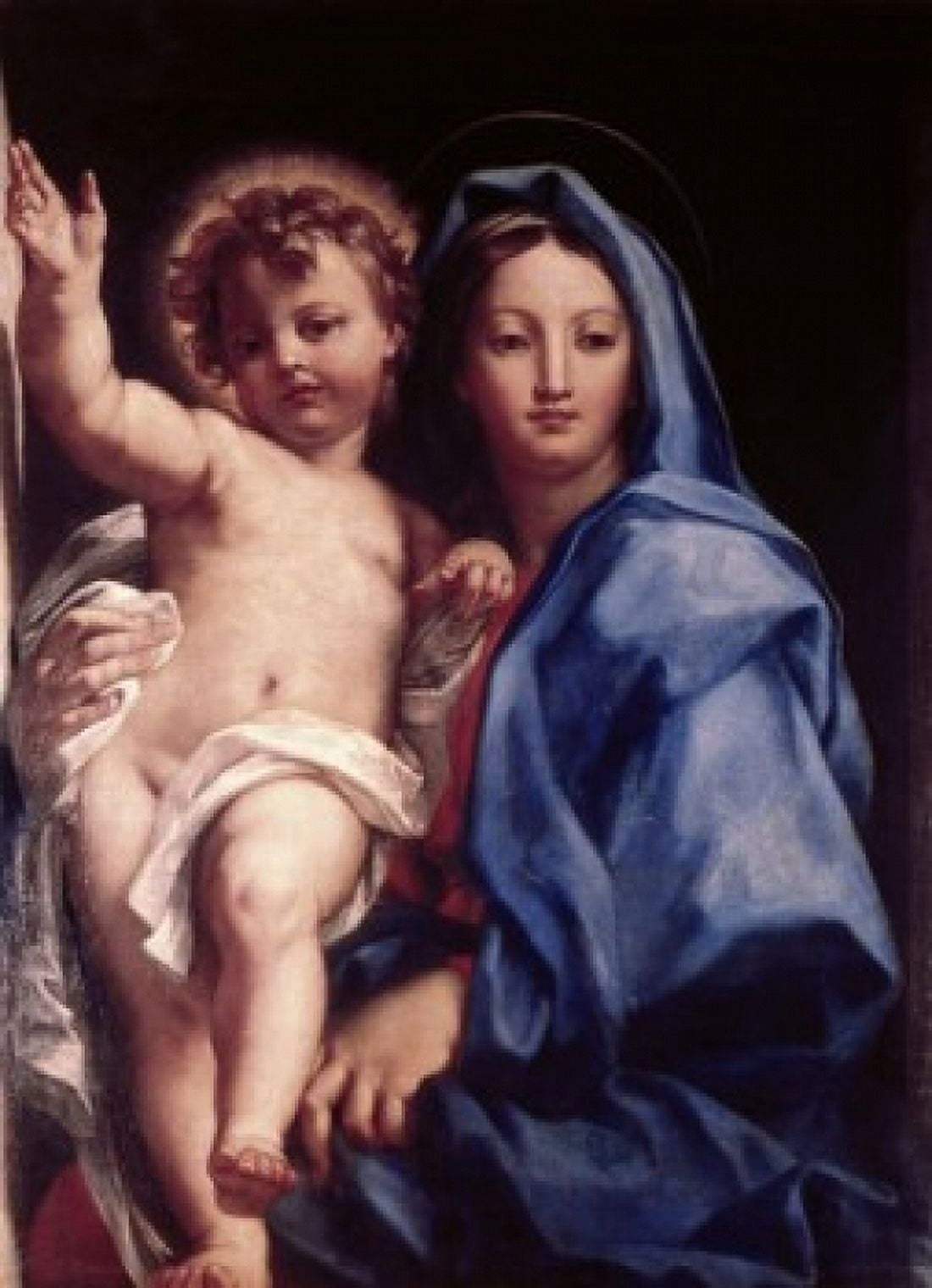 Madonna & Child #2 Carlo Maratti (1625-1713Italian) Canvas Art - Carlo Maratti (18 x 24)