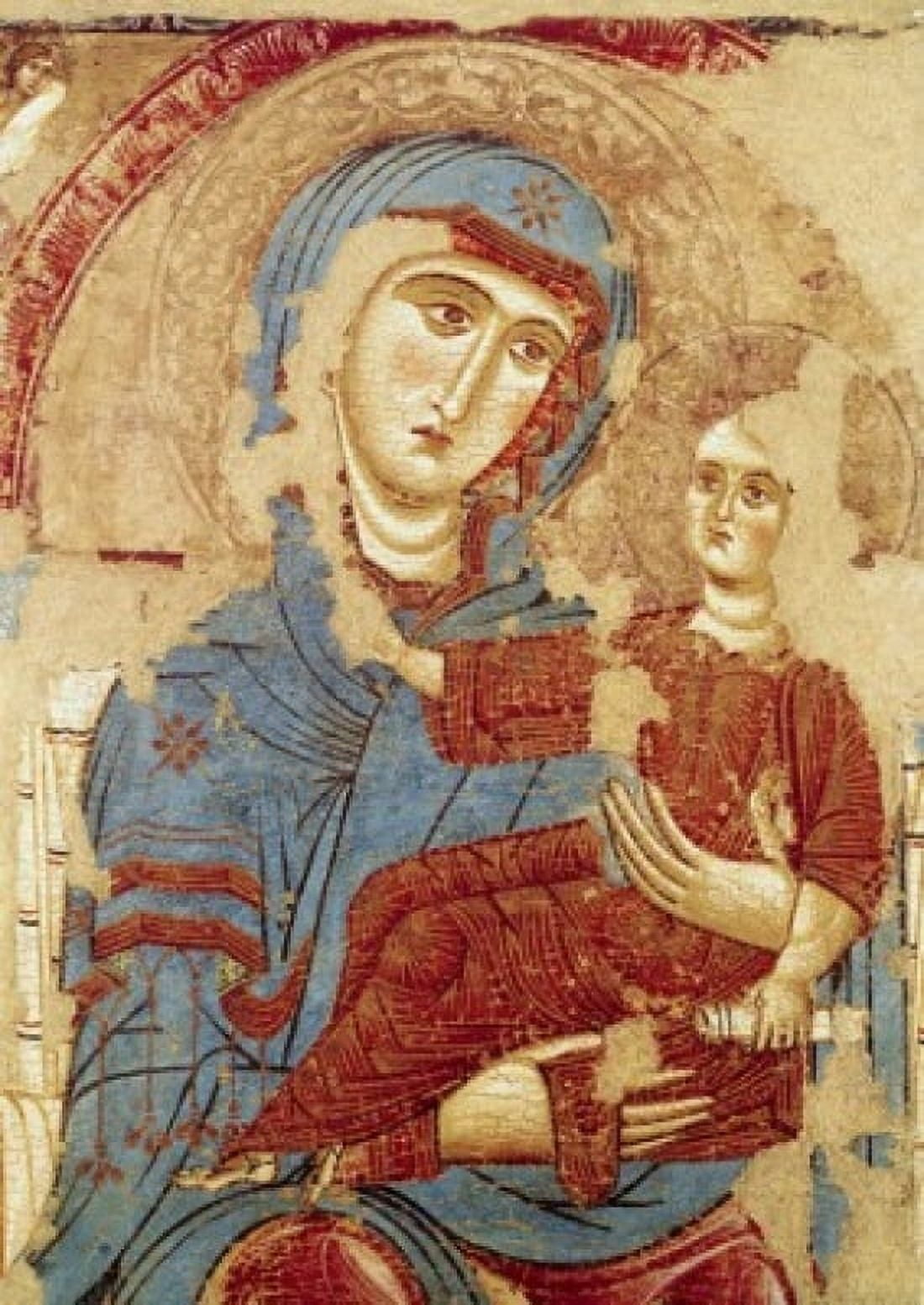 Madonna & Child Byzantine Art (5th C-14th C) Galleria dell Academia Florence Canvas Art - (24 x 36)