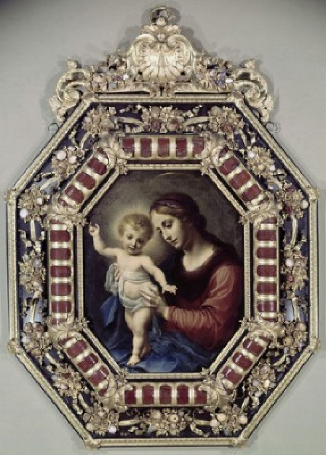 Madonna & Child Carlo Dolci (1616-1686 Italian) Canvas Art - Carlo Dolci (18 x 24)