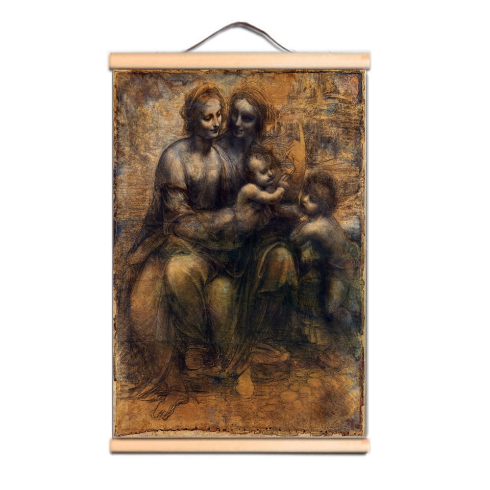 Madonna and Child with St Anne and St John the BaptistFamous Vintage ...