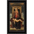 thumbnail image 1 of Madonna Enthroned Cherishing the Sleeping Child 16x24 Black Ornate Wood Framed Canvas Art by Bellini, Giovanni, 1 of 2