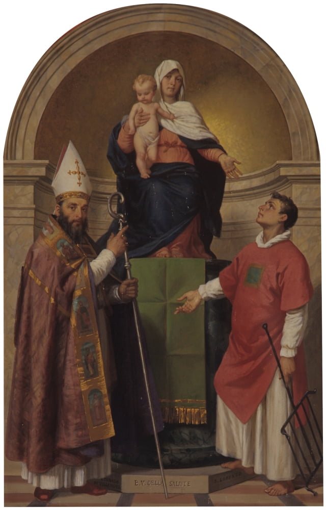 Madonna Of The Health Canvas Art - (18 x 24)