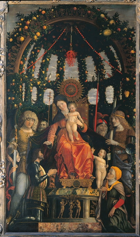 Madonna Of Victory Canvas Art - (18 x 24)