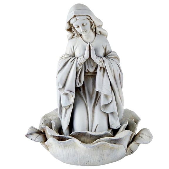 Madonna Rose Garden Statue