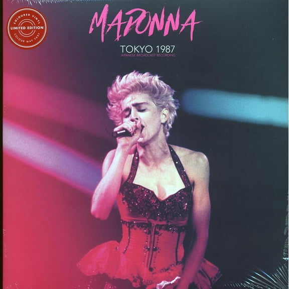 Madonna Tokyo 1987 (Red Vinyl) Records & LPs