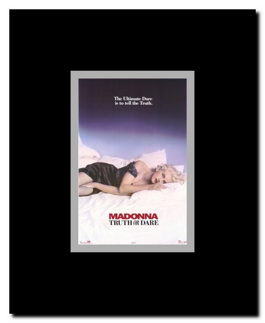 Madonna Truth or Dare Framed Movie Poster