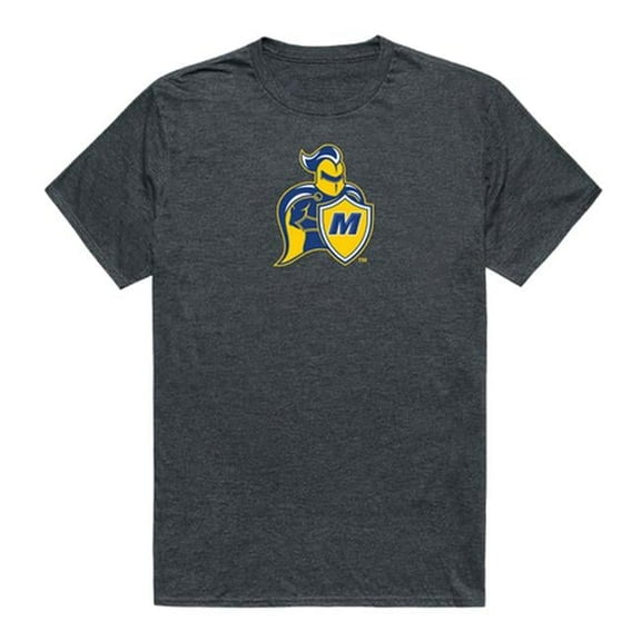 Madonna University Crusaders Cinder College T-Shirt, Heather Charcoal - Large