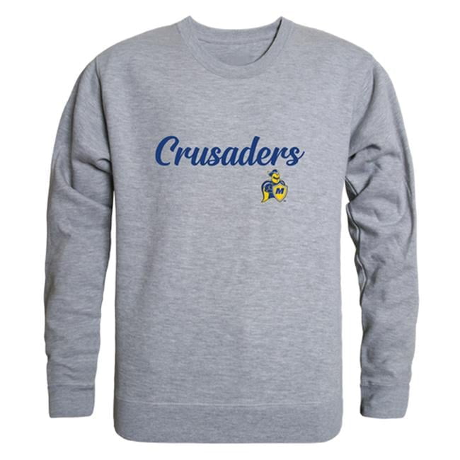 Madonna University Crusaders Script Crewneck Sweatshirt, Heather