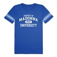 thumbnail image 1 of Madonna University Crusaders Women Property Football Short Sleeve T-Shirt, Royal - Large, 1 of 1