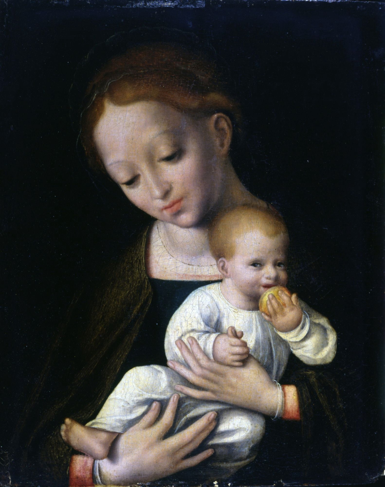 Madonna With Child Canvas Art - (24 x 36)