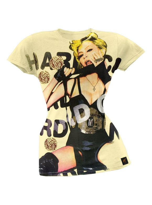 Madonna Women's Juniors Hard Candy Premium Short Sleeve T Shirt