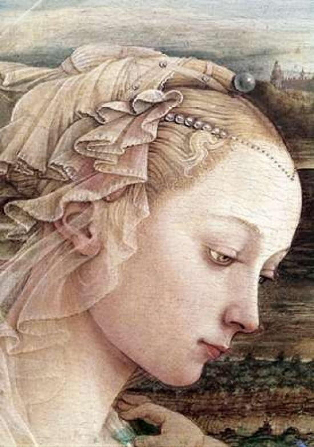 Madonna and Child - Detail - Madonna Canvas Art - Filippo Lippi (20 x 28)