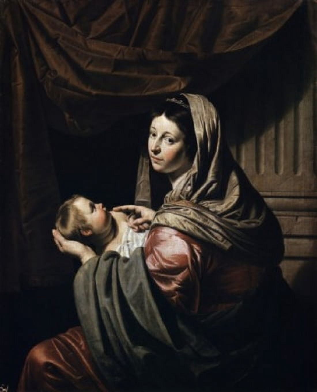 Madonna and Child Jan van Bylert (1605-1671 Dutch) Herzog Anton Ulrich Museum Braunchweick Germany Canvas Art - Jan van Bylert (24 x 36)