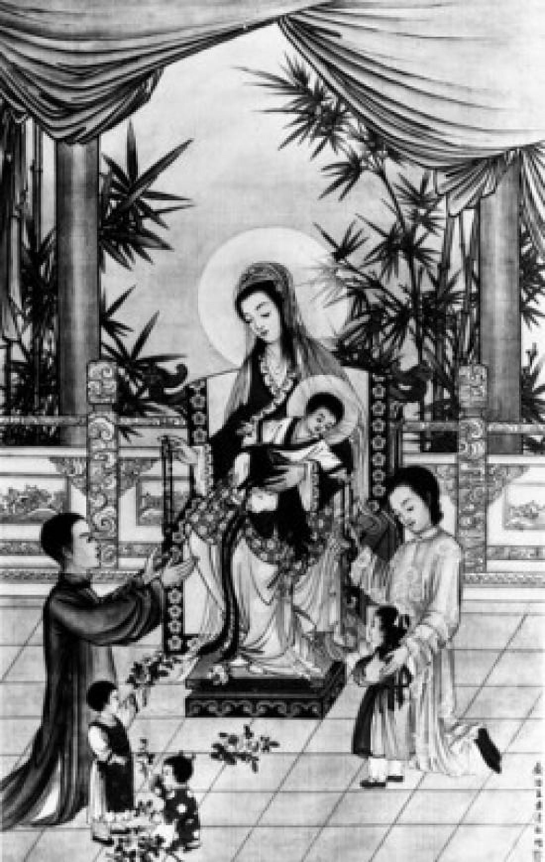 Madonna and Child by unknown artist Canvas Art - (24 x 36)