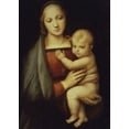 thumbnail image 1 of Madonna del Granduca , ca.1506, Raphael (1483-1520 Italian) , Oil on wood panel , Palazzo Pitti, Palatine Gallery, Florence, Italy, Poster Print (24 x 36), 1 of 1