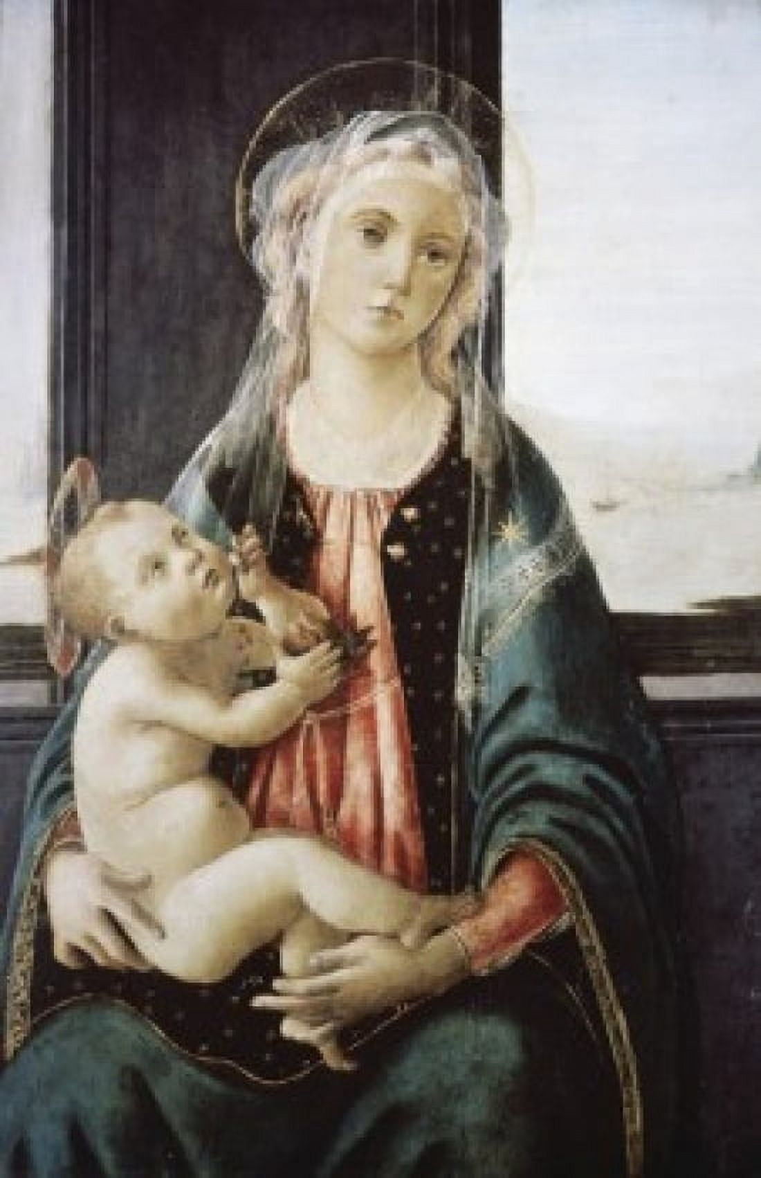 Madonna del Mare Sandro Botticelli (1444-1510 Italian) Canvas Art - Sandro Botticelli (24 x 36)
