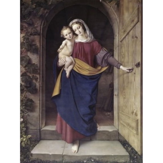 Madonna in the Workshop Eduard Steinbruck Herzog Anton Ulrich Museum Braunchweick Germany
