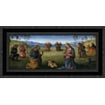 thumbnail image 1 of Madonna of Loreta (Nativity) 24x16 Black Ornate Wood Framed Canvas Art by Perugino, Pietro, 1 of 2
