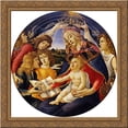 thumbnail image 1 of Madonna of the Magnificat 20x20 Gold Ornate Wood Framed Canvas Art by Sandro Botticelli, 1 of 2