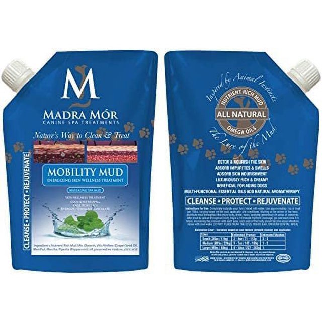 Madra Mor Spa Mud Bath for Dogs, Healthy Canine Skin Mobility Mud 10