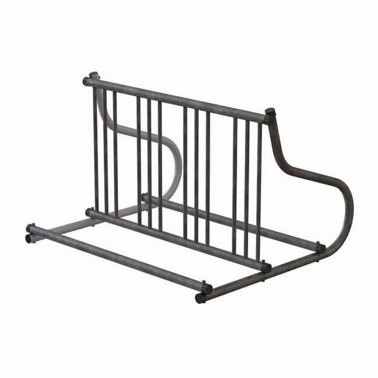 Bike Rack,2-Sided,8-Bike,48 in.,Silver QS-GR110-G - Walmart.com