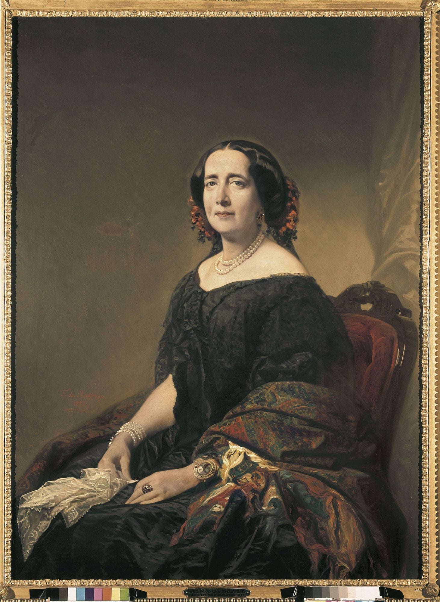 Madrazo Federico (1815-1894) Canvas Art - (24 x 36)