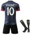 thumbnail image 1 of Madrid 24/25 Dragon Pattern Authentic #10 Modric Home Jersey Kit, 1 of 2