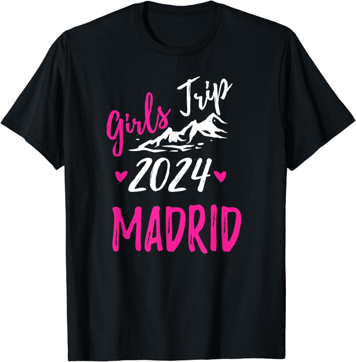 Madrid Girls Trip 2024 Vacation Bachelorette T-Shirt - Walmart.com