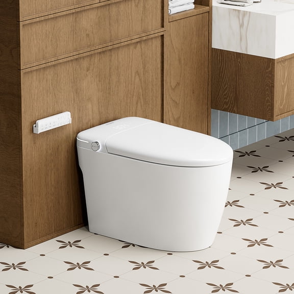 Madrid Smart Bidet Toilet with Auto Open & Close Lid/ Foot Sensor Operation