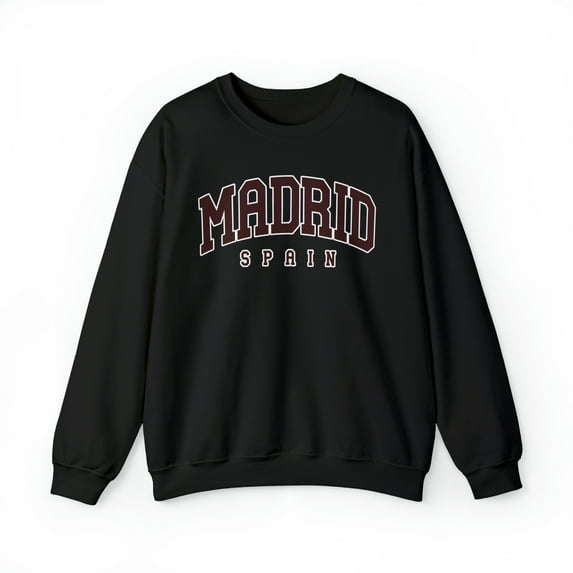 Madrid Spain Vacation Moving Sweatshirt, Gifts, Crewneck