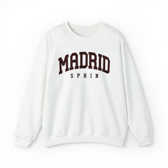 Madrid Spain Vacation Moving Sweatshirt, Gifts, Crewneck