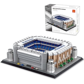 Madrid Xin Cha Martin Stadium Building Block Set (3471Pcs), Collectible Building Block Models, Home Decoration Ornaments