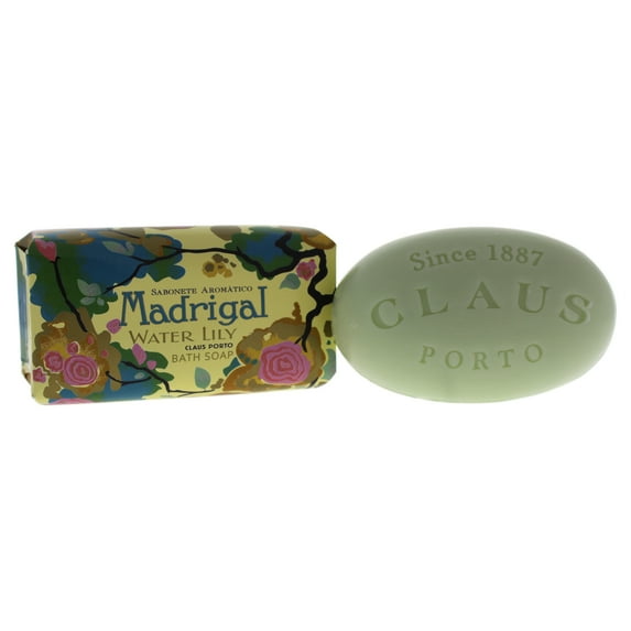 Madrigal Water Lily Bath Soap by Claus Porto for Unisex - 5.3 oz Bar Soap