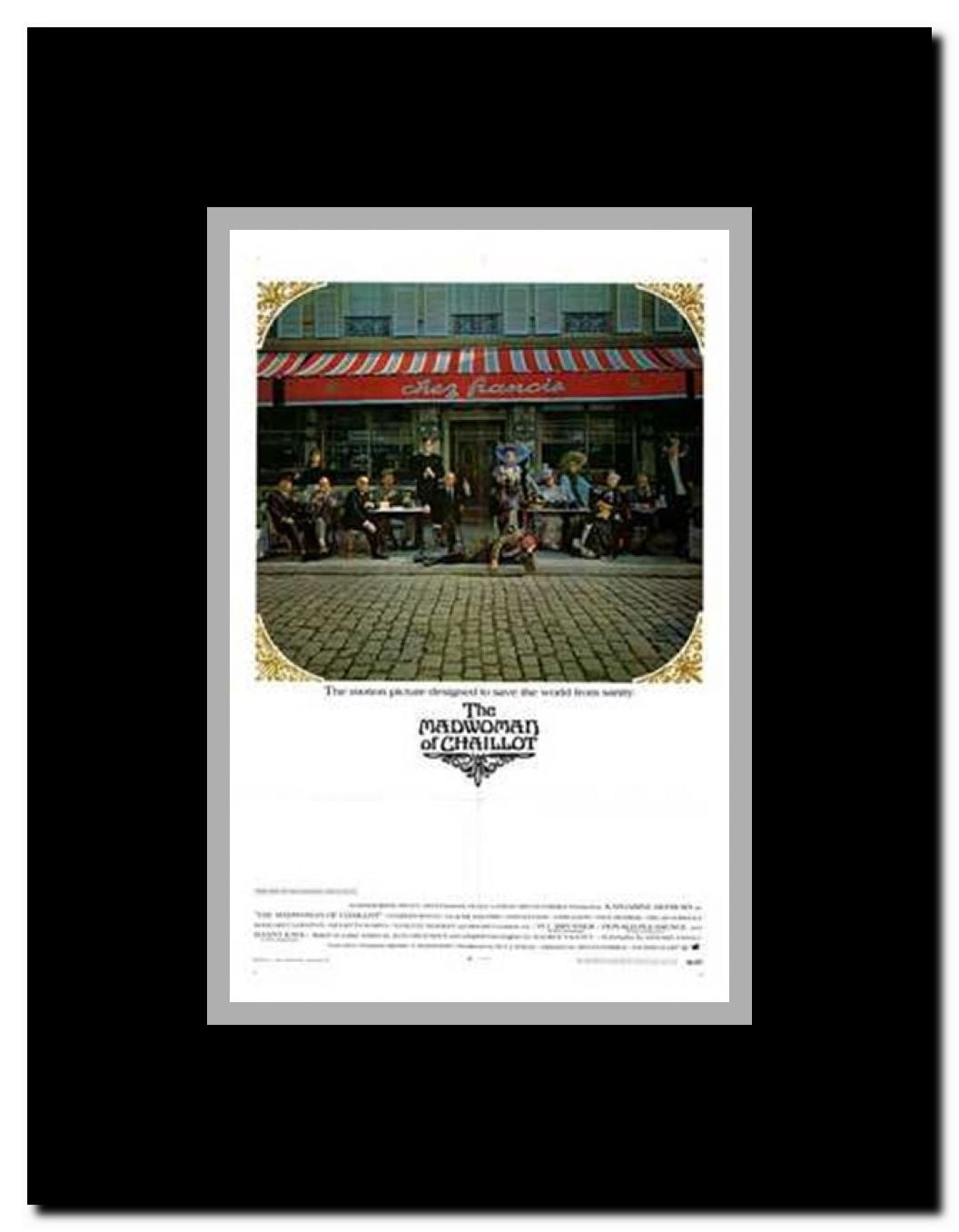 Madwoman of Chaillot Framed Movie Poster