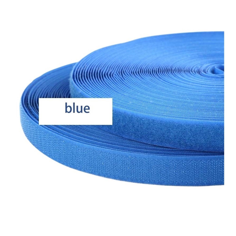Mae 2/5/10Meter Sew on Hook and Loop Colour 20mm Non-Adhesive Fabric ...