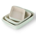 thumbnail image 1 of Tramontina Mae 3-Piece Ceramic Porcelain Baking Pans Set, Mint, Non Stick Casserole Dishes for Oven, Rectangular Bakeware for Lasagna, Cakes and Loafs, 1 of 7