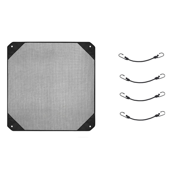 Mae AC Cover - Top Universal Mesh & Waterproof Material - 36x36 Inches - Black - Central Air Conditioner Accessory.